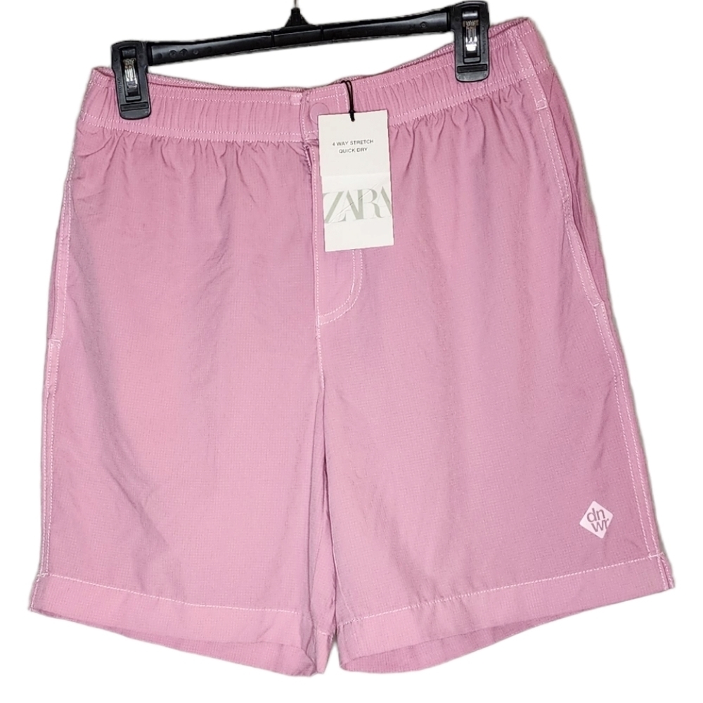 NWT Zara DNWR Men's 7" Pink Active Shorts Size Medium